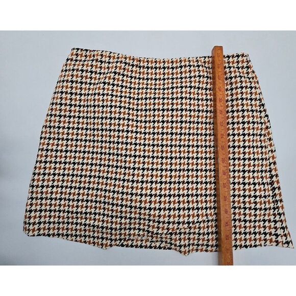 Vintage Verona Houndstooth Womens Skort Knee-Length - Picture 2 of 4